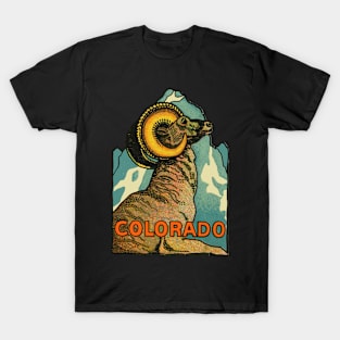 Vintage Colorado Design T-Shirt